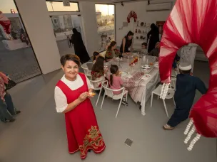 Нижегородские мастера хохломской росписи представили свое искусство на Днях русской культуры в Катаре