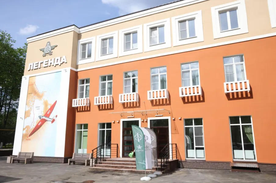 Новый гостиничный комплекс «Легенда» на 50 номеров с музеем полярной авиации открылся в Чкаловске