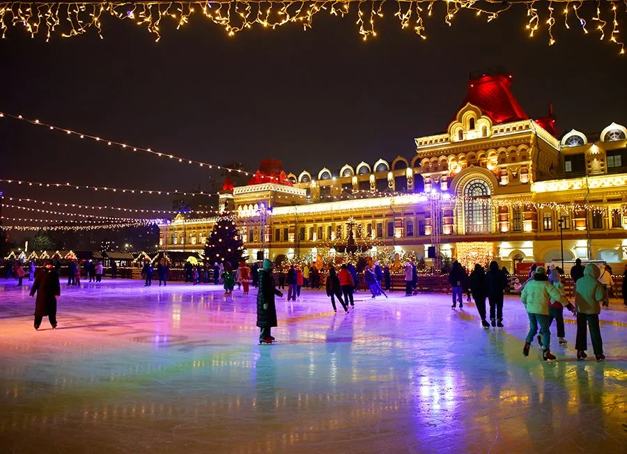 Новогодняя площадка на Нижегородской ярмарке откроется 12 декабря