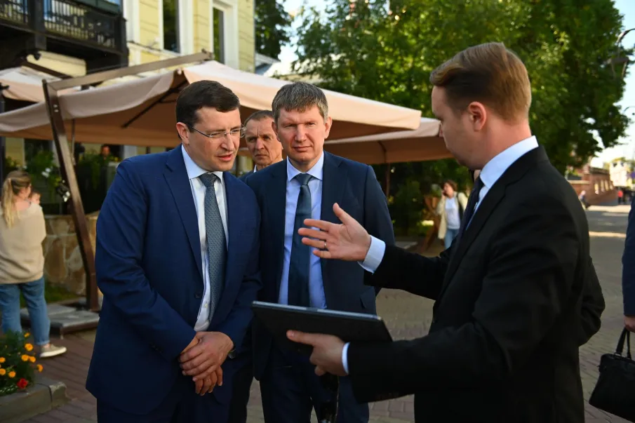 Максим Решетников и Глеб Никитин обсудили развитие туристической отрасли в Нижегородской области