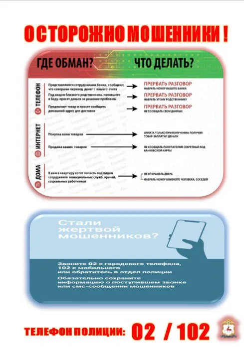 Наиболее распространенные IT- преступления, риски хищений с применением цифровых технологий и методах защиты от них