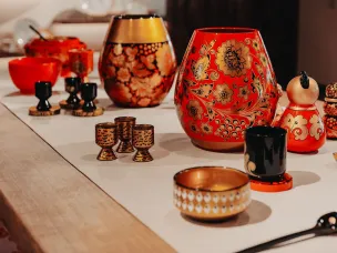 Магазин-мастерская бренда «Хохлома» открылся в Плёсе