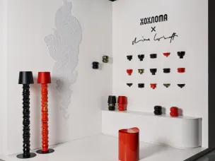 Рисунки семёновской художницы Валентины Швецовой легли в основу интерьерной коллекции «В саду Жар-птицы» Димы Логинова