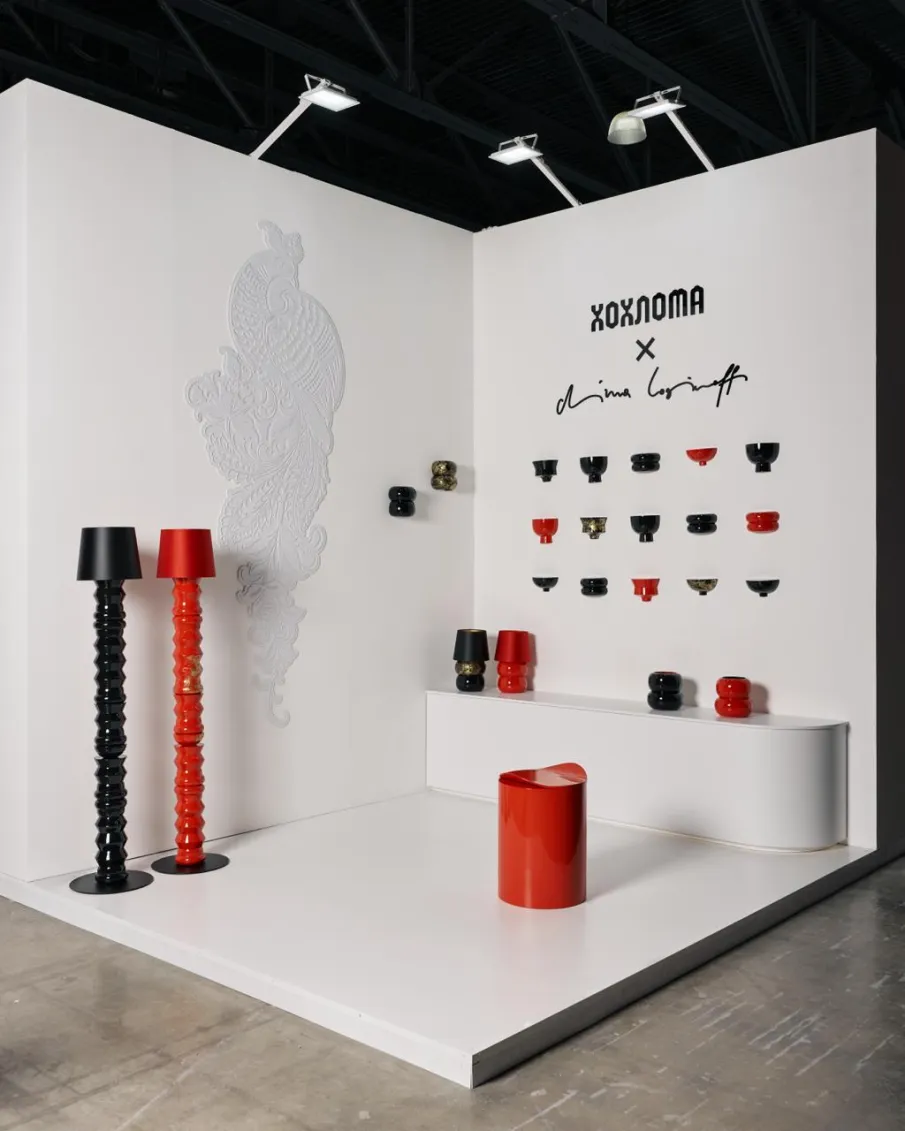 Рисунки семёновской художницы Валентины Швецовой легли в основу интерьерной коллекции «В саду Жар-птицы» Димы Логинова