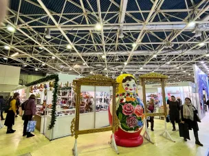 Предприятия НХП Нижегородской области представляют свою продукцию на выставке-ярмарке «ЛАДЬЯ. Зимняя сказка — 2022» в Москве